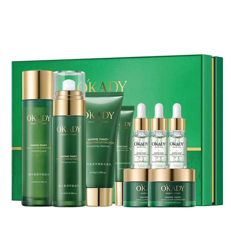 Plant Skin Care Product Set Water Lotion Moisturizing Full Set Of Cosmetics Plant Skin Care Product Set Water Lotion Moisturizing Full Set Of Cosmetics